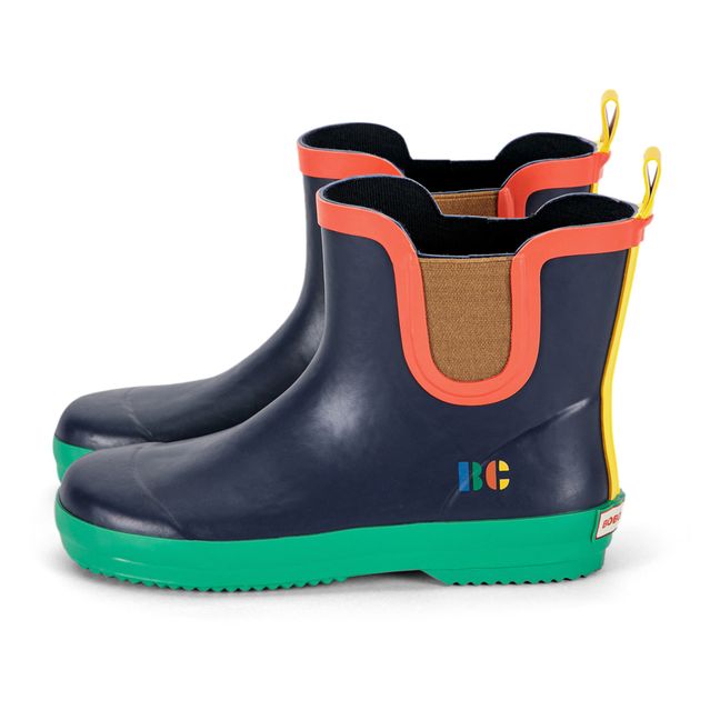 Enfant Bottes de pluie en Bleu foncé, Garçons Chaussures outdoor