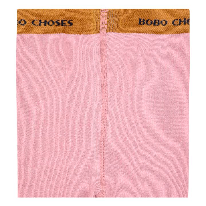 Bobo Choses Striped Tights in Pink