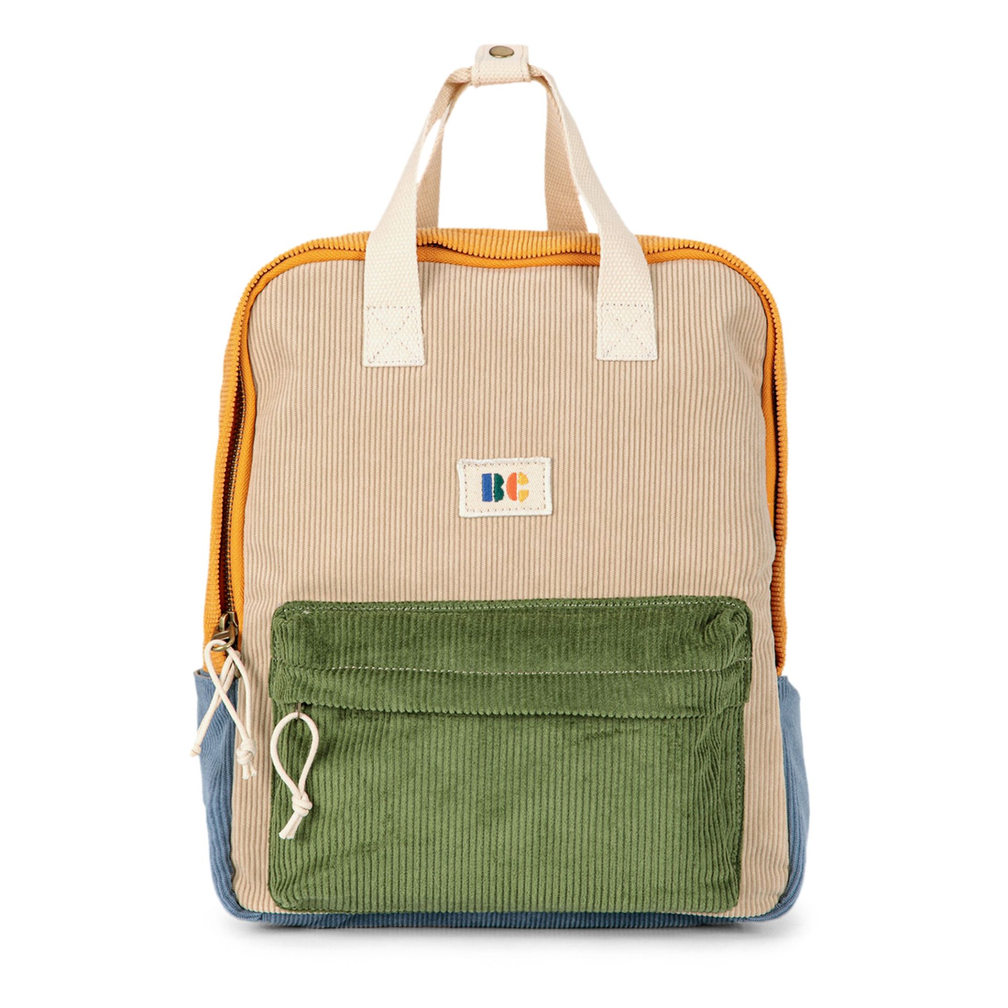 Sac à Dos Personnalisable En Velours Côtelé - Pour Ordinateur Portable Et école - Grande Capacité