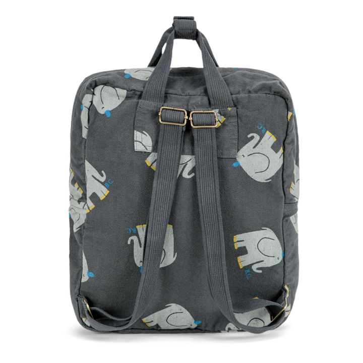 Bobo Choses Elephants Backpack Grey Smallable
