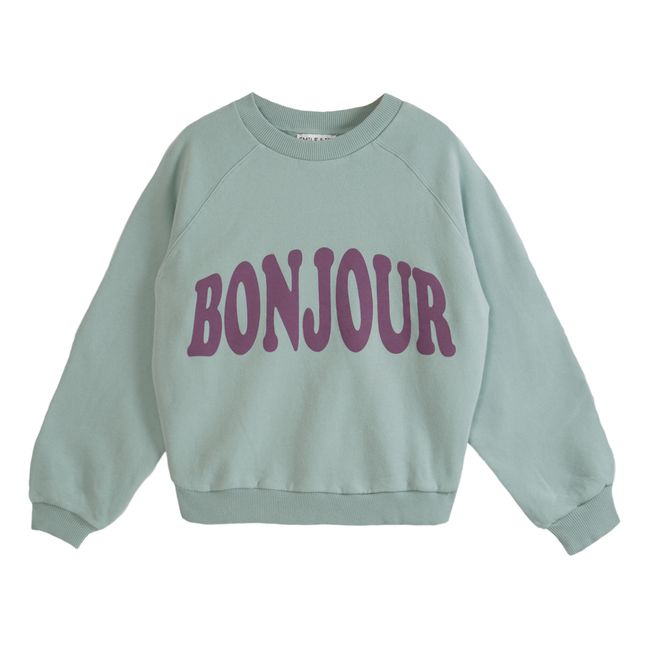 Yanis Organic Cotton Sweatshirt - Women’s Collection  | Light blue