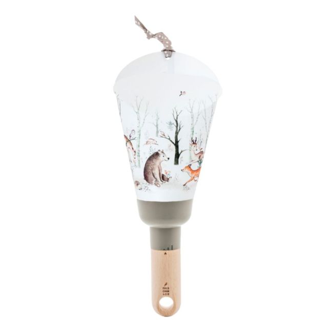Lampe nomade enfant Forêt enchantée  | Taupe