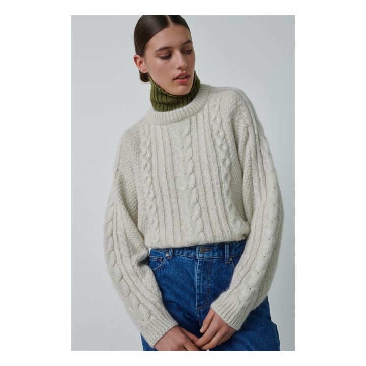 Jersey de lana Wando | Crudo- Imagen del producto n°2
