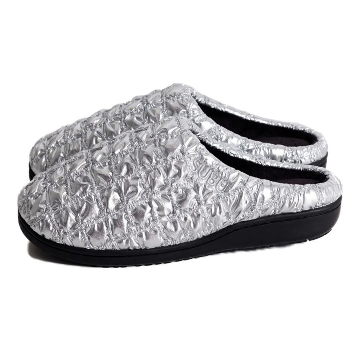 Subu Concept Bumpy Slippers | Silver