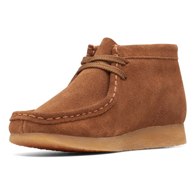 Bottines Lacets Wallabee Boot | Marron