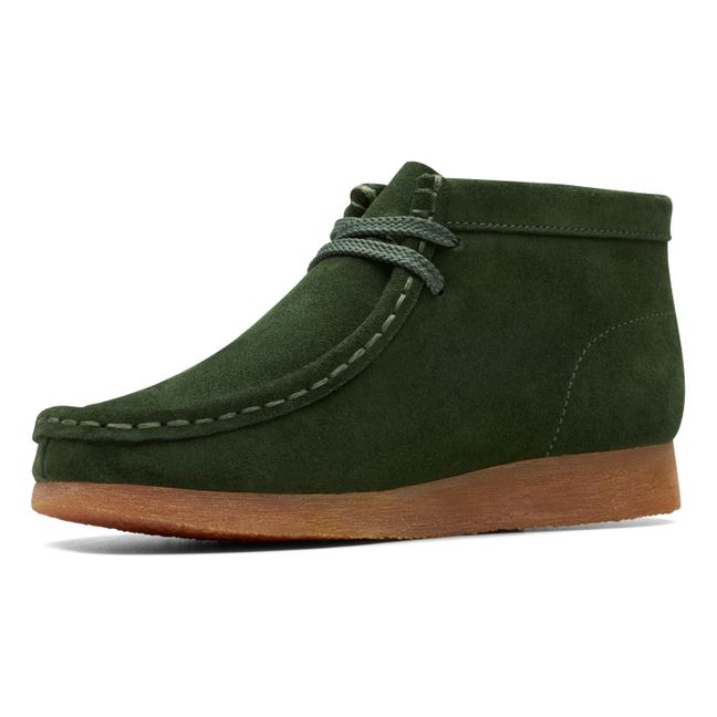 Bottines Lacets Wallabee Boot | Verde militare