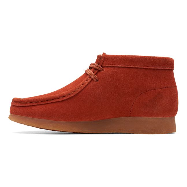 Bottines Lacets Wallabee Boot | Rust