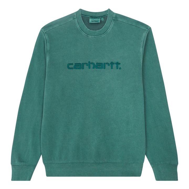 Felpa carhartt deals verde acqua