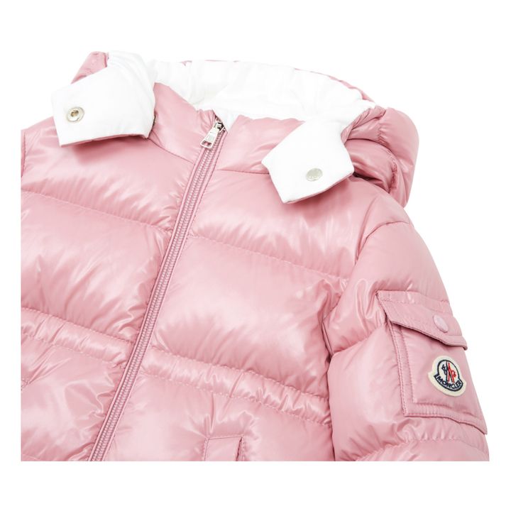 Piumino neonato Moncler Maire Rosa