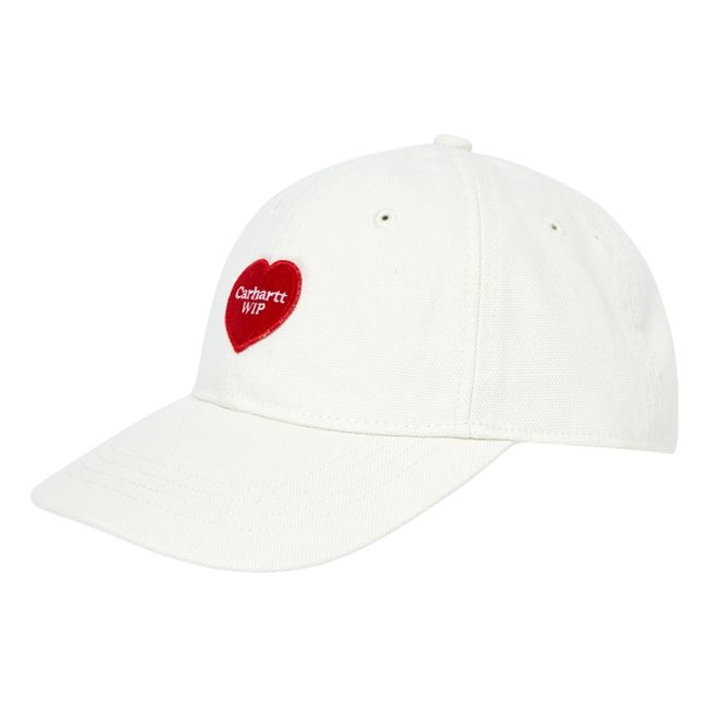 Casquette Heart Patch | Blanc