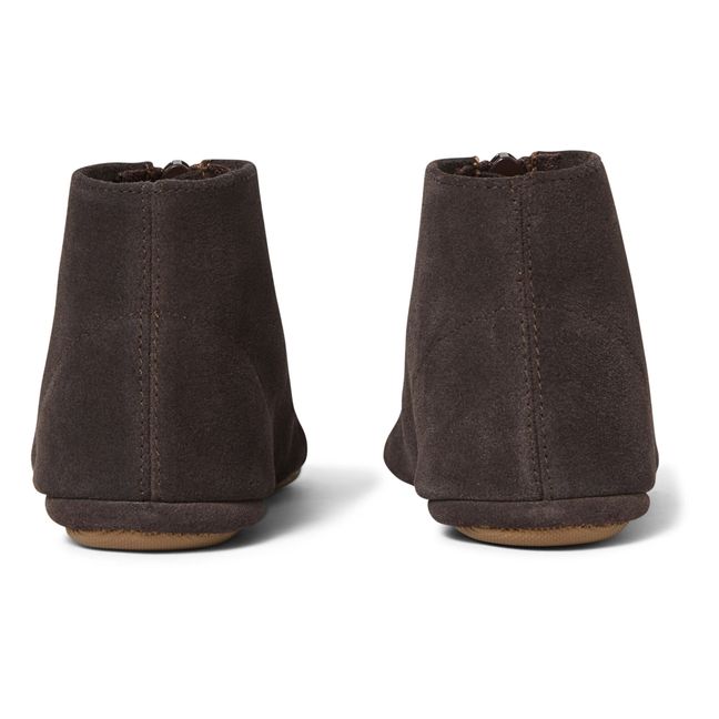 Zip-up Boots | Brown