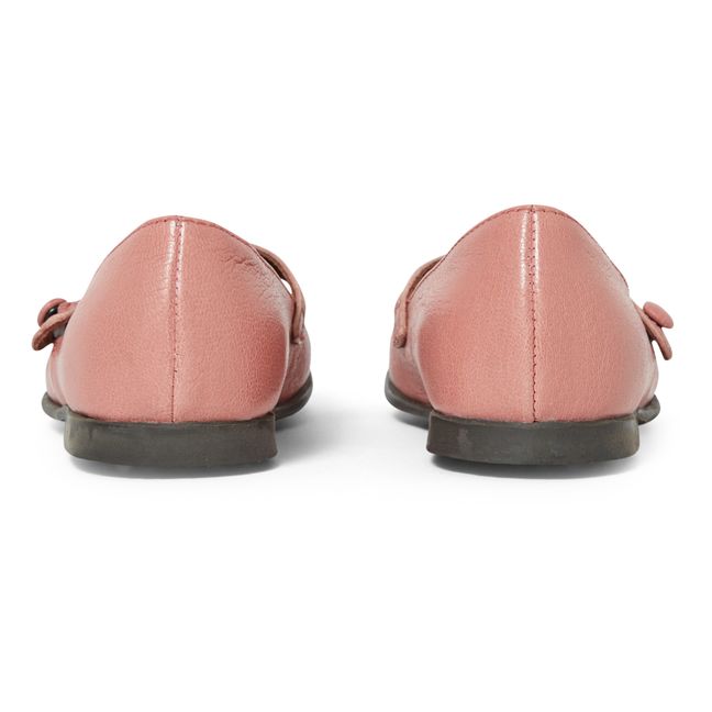 Strappy Ballet Pumps | Dusty Pink