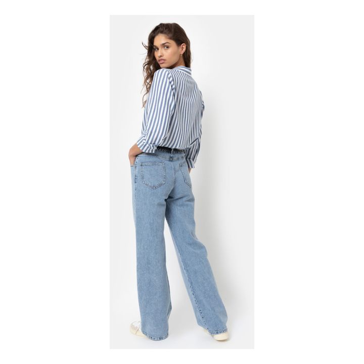 Las mejores ofertas en Pantalones De Pierna Ancha Chambray para