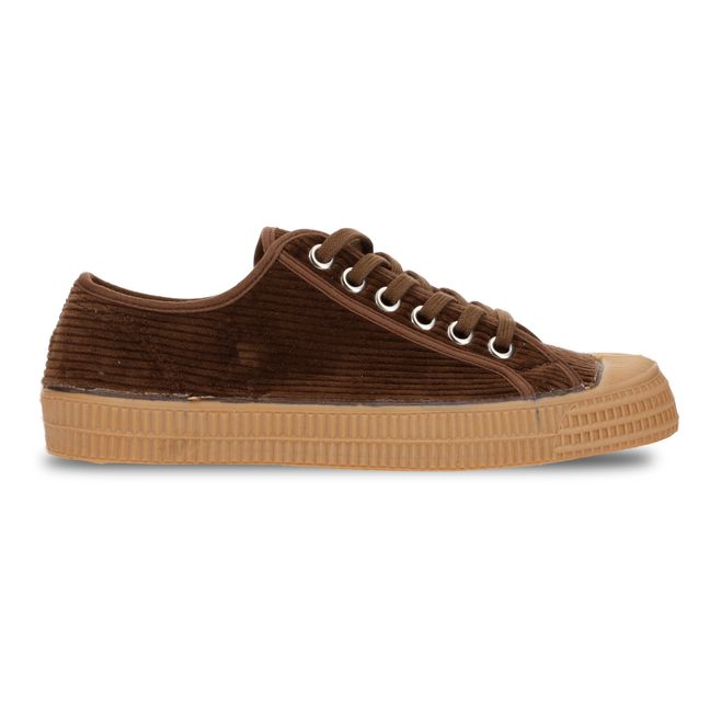 Baskets Lacets Star Master Corduroy Velours | Marrone