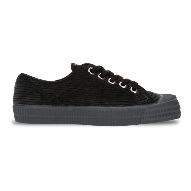 Baskets Lacets Star Master Corduroy Velours | Nero