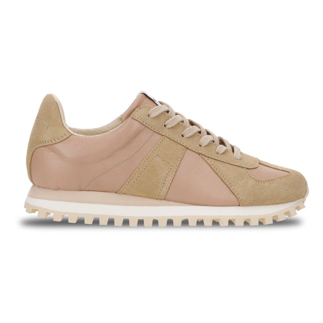Baskets Lacets Gat Leather Trail | Beige