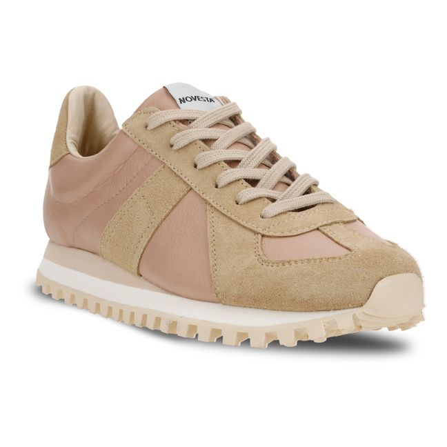 Baskets Lacets Gat Leather Trail | Beige