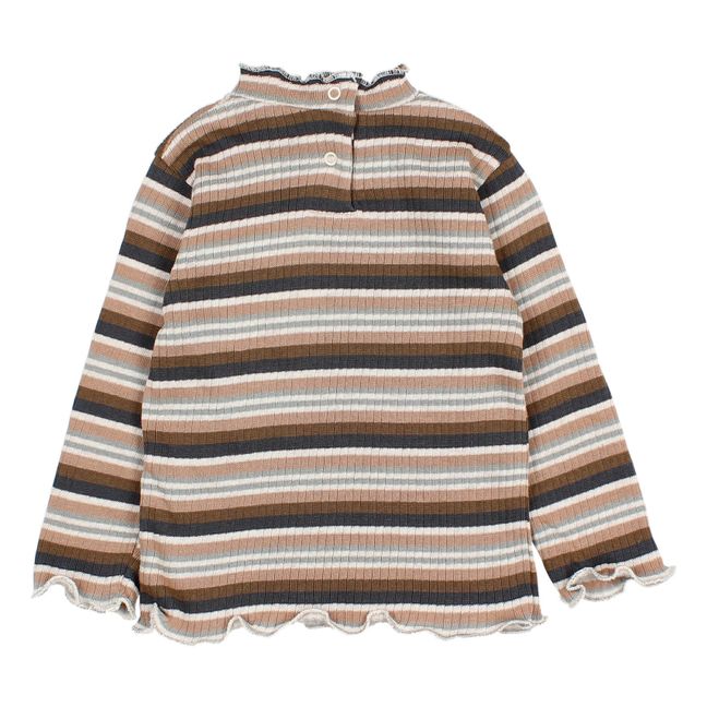 Striped Ribbed Underpants | Pink