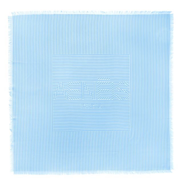 Pañuelo de seda Lui Classic | Azul