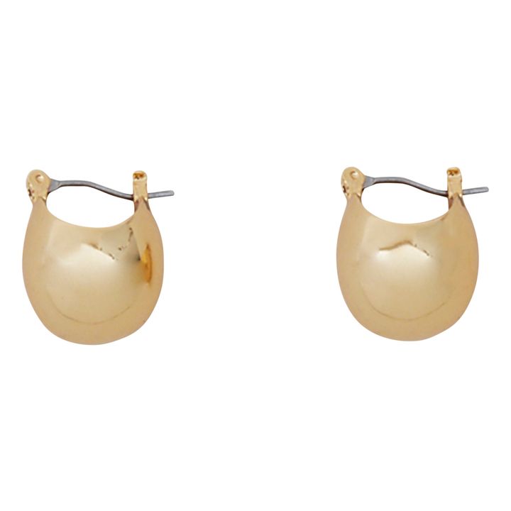 Baby Keel Creole Earrings | Gold- Product image n°0