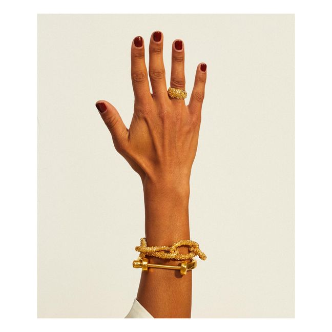 The Rocky Road ring | Gold
