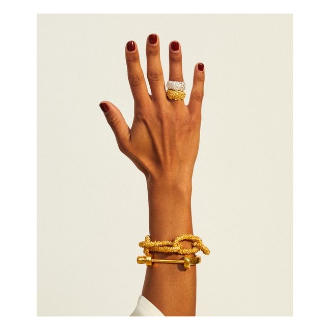 The Rocky Road ring | Gold