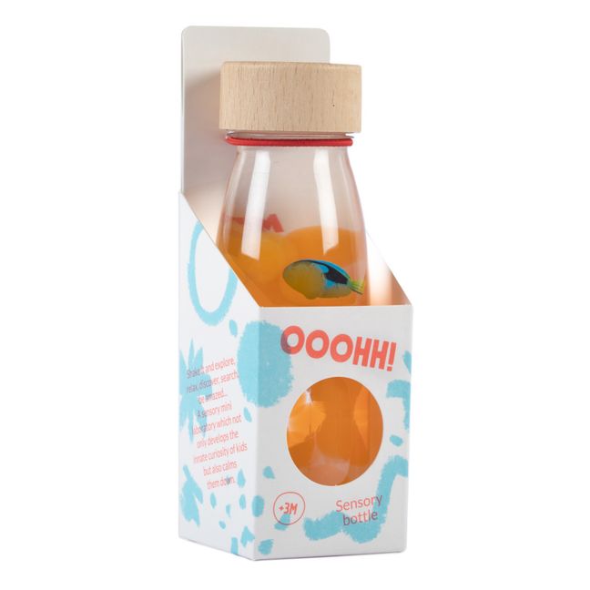 Sensorische Flasche Fisch | Orange