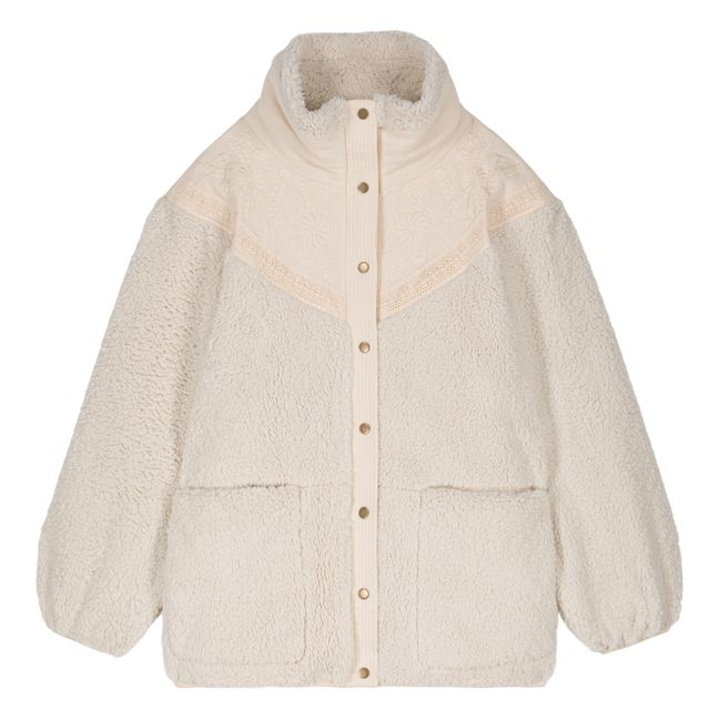 Cappotto in stile pelliccia Rose - Collezione Donna  | Ecru