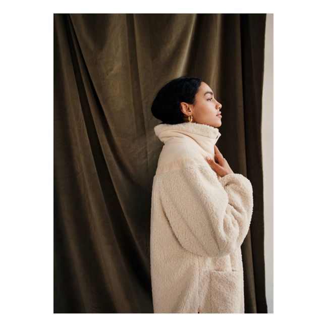 Cappotto in stile pelliccia Rose - Collezione Donna  | Ecru