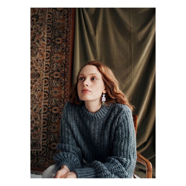 Pull Dina - Collection Femme  | Gris chiné