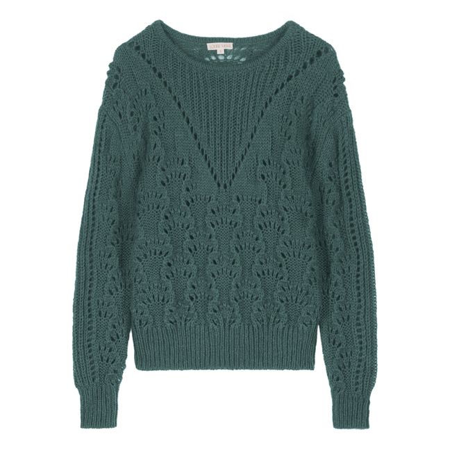 Pull in mohair e merino Kaysa - Collezione Donna  | Verde Acqua