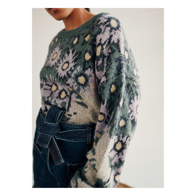 Pull Jacquard Dolce - Collezione Donna  | Verde anatra