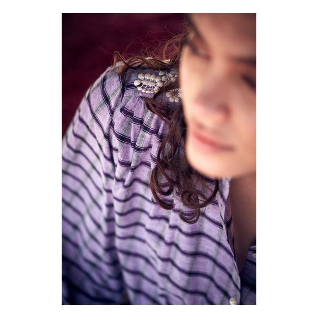 Jeanne Checked Blouse - Women’s Collection | Violett