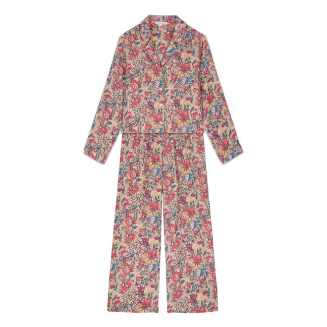 Hemd + Hose Baumwollgaze Loukana - Damenkollektion  | Rosa