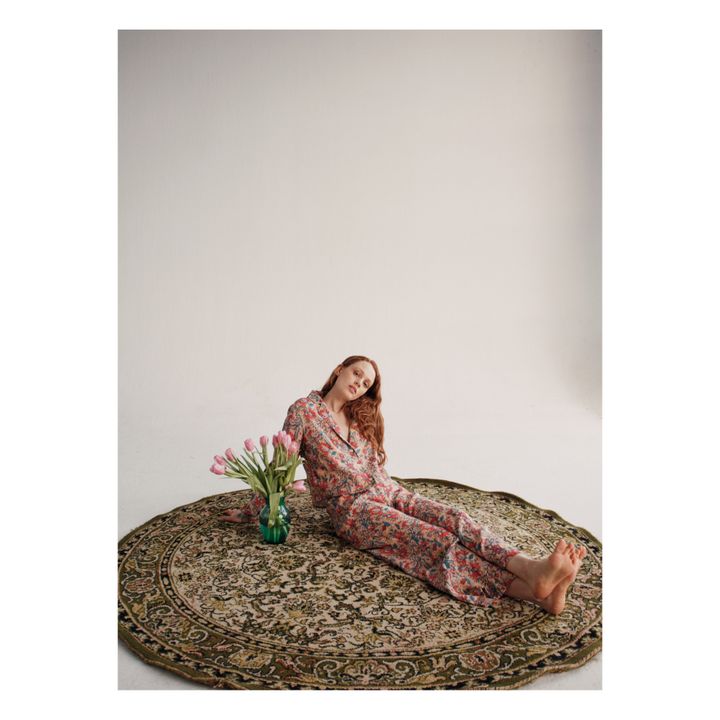 Louise Misha Loukana Cotton Gauze Nightshirt and Pants Women’s