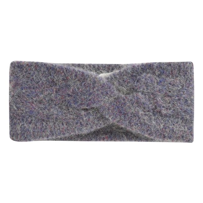 Headband Tricot Sidony - Collection Femme  | Gris chiné