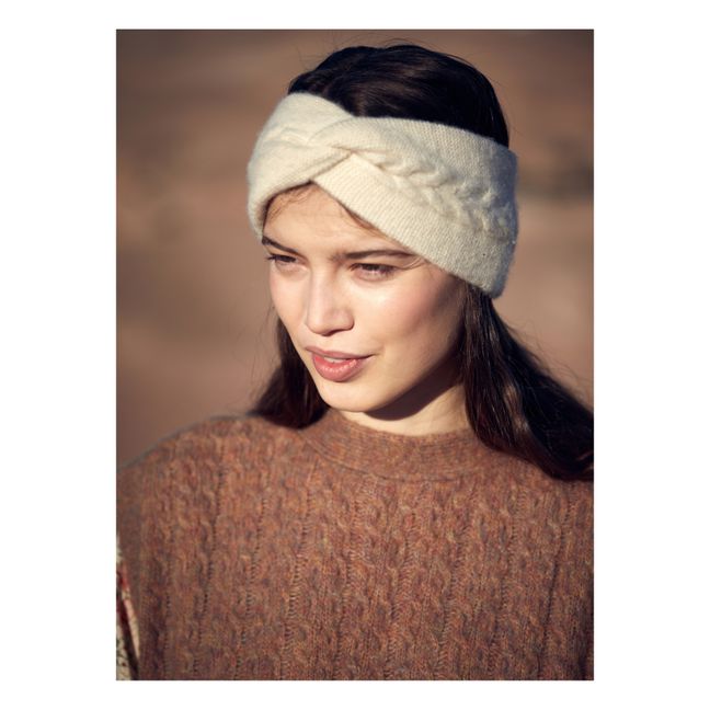 Sidony Knitted Headband - Women’s Collection  | Ecru