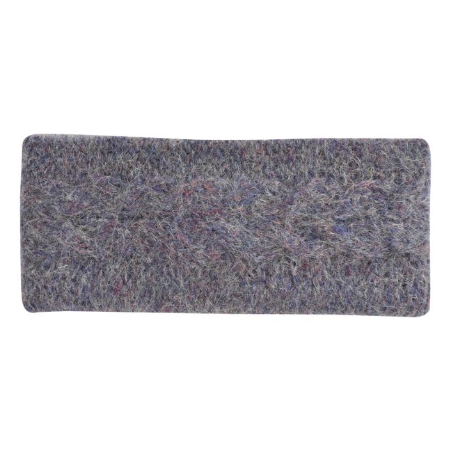 Headband Tricot Sidony - Collection Femme  | Gris chiné