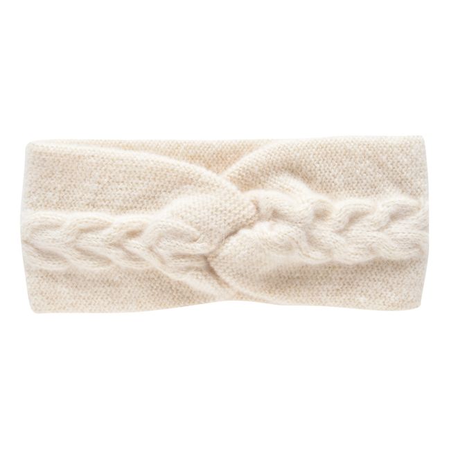 Headband Tricot Sidony - Collection Femme  | Ecru