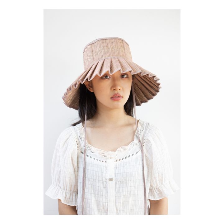 Flores Bagunlow Capri Hat - Women's Collection | Dusty Pink