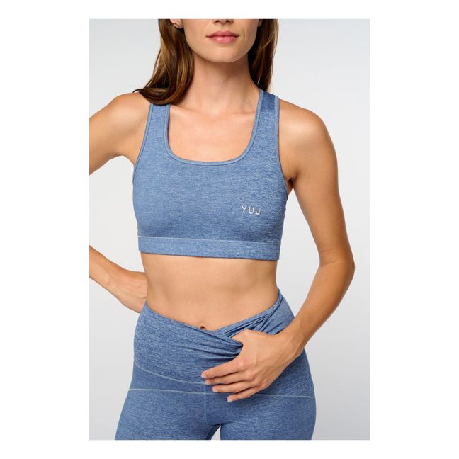 Brassière Ajna | Bleu chiné