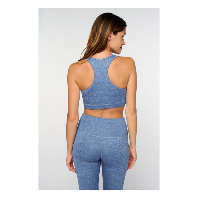 Brassière Ajna | Bleu chiné