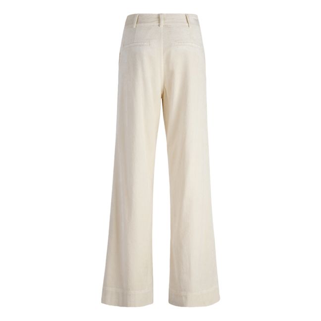 Pantalon Velours Côtelé | Crème