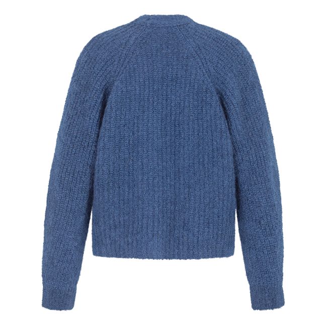 Mohair Cardigan | Azul