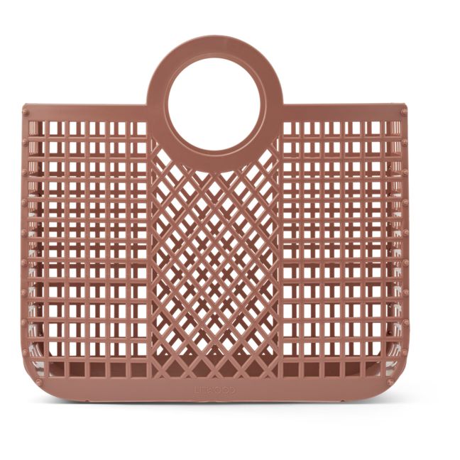 Panier Bloom Matière Recyclée | Vieux Rose