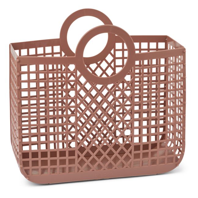 Panier Bloom Matière Recyclée | Vieux Rose
