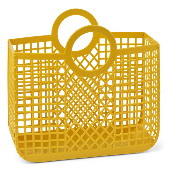 Basket Bloom Recycled material | Yellow- Product image n°1