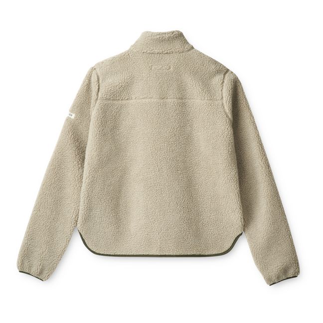 Chaqueta Nelson con aspecto de piel de materiales reciclados - Colección Mujer - UK | Beige