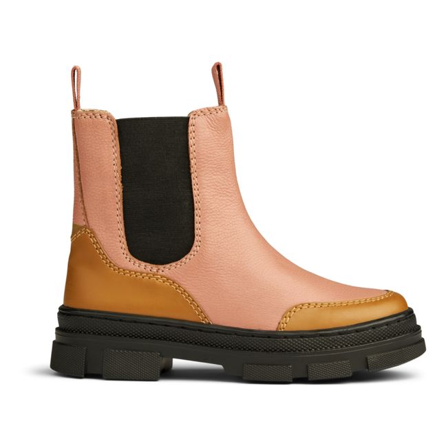 Chelsea Boots Leather Faith | Pink