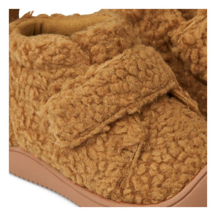 Scratch Shoes Recycled Material Fur Shape Marcus | Caramel- Product image n°4